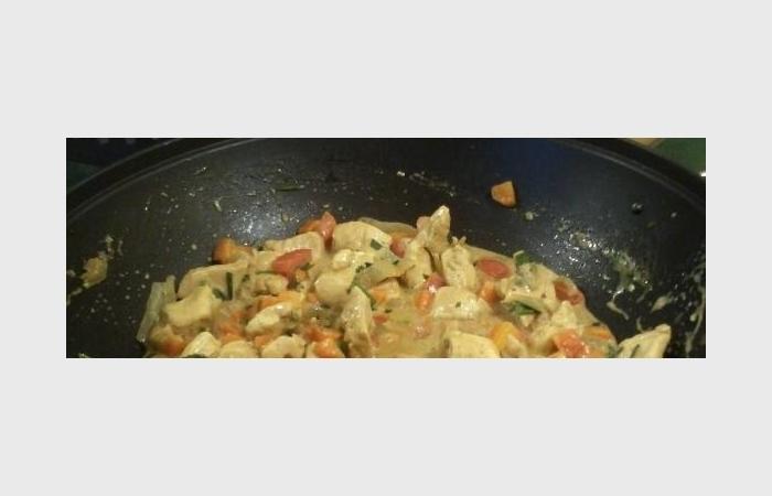 Rgime Dukan (recette minceur) : Carry de poulet carottes au wok #dukan https://www.proteinaute.com/recette-carry-de-poulet-carottes-au-wok-8031.html