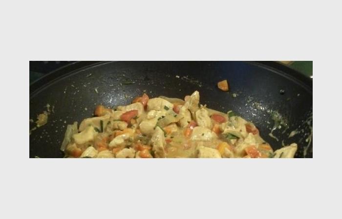 Régime Dukan (recette minceur) : Carry de poulet carottes au wok #dukan https://www.proteinaute.com/recette-carry-de-poulet-carottes-au-wok-8031.html
