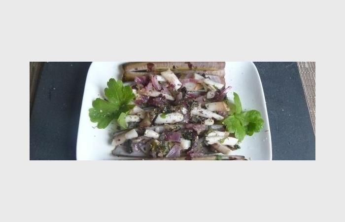 R�gime Dukan (recette minceur) : Couteaux aux algues et � la m�lisse  #dukan https://www.proteinaute.com/recette-couteaux-aux-algues-et-a-la-melisse-8036.html