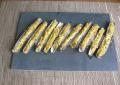 Recette Dukan : Couteaux gratinés au sabayon pimenté aux zestes d'orange et de yuzu  