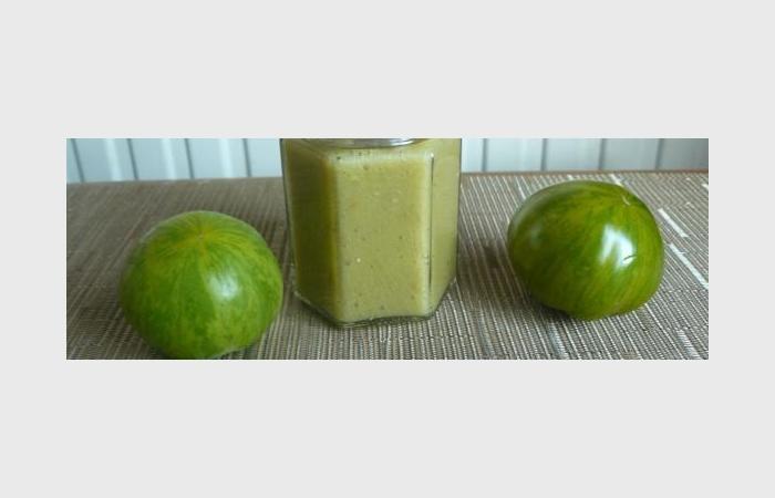 R�gime Dukan (recette minceur) : Confiture de tomates vertes vanill�e #dukan https://www.proteinaute.com/recette-confiture-de-tomates-vertes-vanillee-8046.html