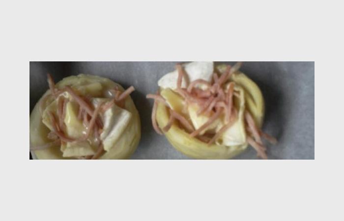 Régime Dukan (recette minceur) : Fonds d artichauts au Saint Pierrelin #dukan https://www.proteinaute.com/recette-fonds-d-artichauts-au-saint-pierrelin-8088.html