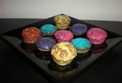 Recette Dukan : Cupcakes choco gla�age vanille caf�