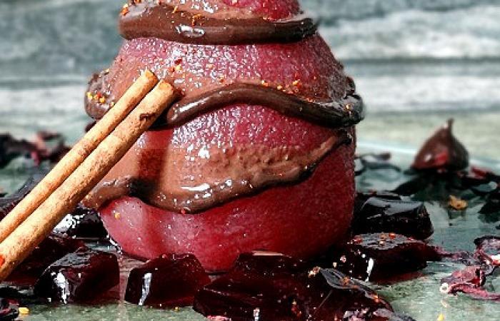 Burgundy Pear-adise