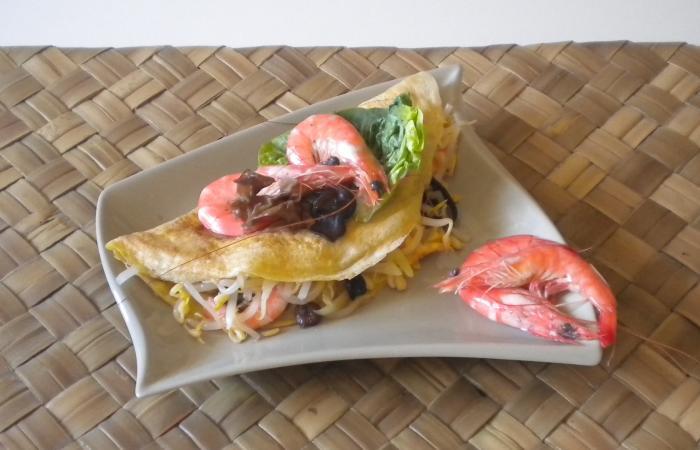 R�gime Dukan (recette minceur) : Omelette asiatique PL #dukan https://www.proteinaute.com/recette-omelette-asiatique-pl-8211.html