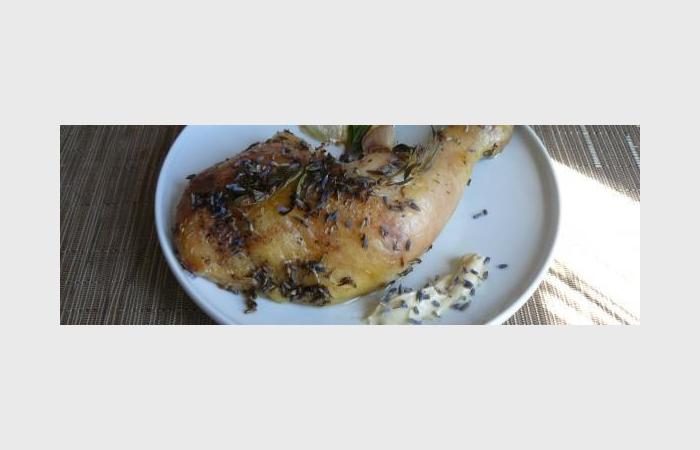 Rgime Dukan (recette minceur) : Cuisses de poulet  la lavande #dukan https://www.proteinaute.com/recette-cuisses-de-poulet-a-la-lavande-8213.html