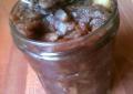 Recette Dukan : Confiture pomme, chocolat  et amande