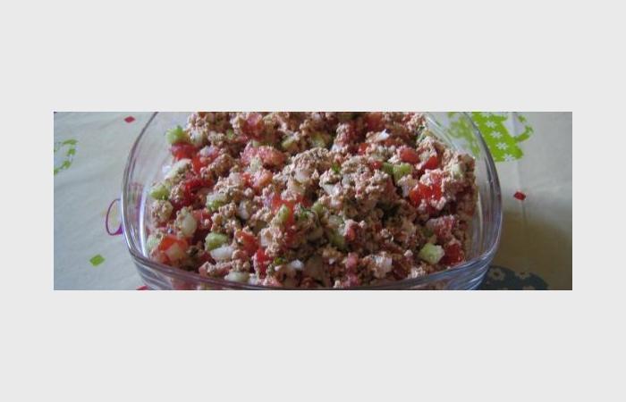 R�gime Dukan (recette minceur) : Taboul� � la menthe dukanis� #dukan https://www.proteinaute.com/recette-taboule-a-la-menthe-dukanise-8236.html