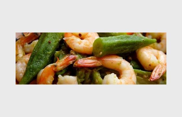 R�gime Dukan (recette minceur) : Gombos aux crevettes  #dukan https://www.proteinaute.com/recette-gombos-aux-crevettes-8263.html