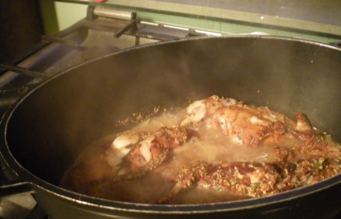 R�gime Dukan (recette minceur) : Lapin � la moutarde #dukan https://www.proteinaute.com/recette-lapin-a-la-moutarde-829.html