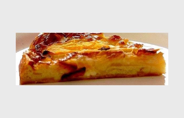R�gime Dukan (recette minceur) : Tarte normande butternut #dukan https://www.proteinaute.com/recette-tarte-normande-butternut-8334.html