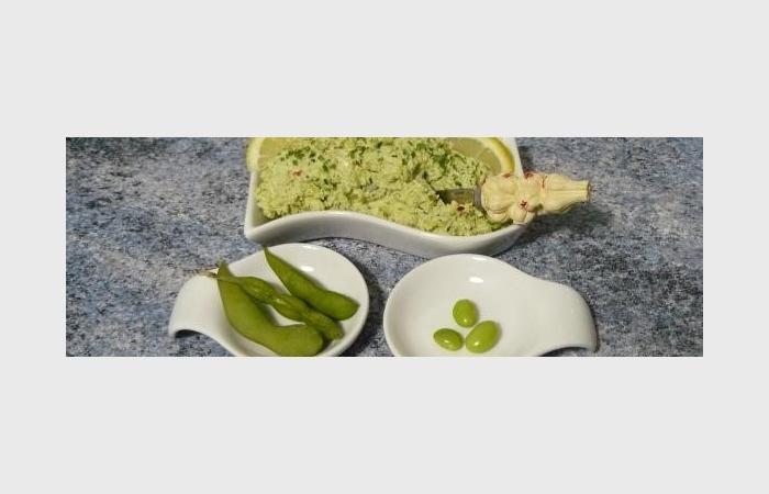 R�gime Dukan (recette minceur) : Tartinade d'edamame fa�on guacamole #dukan https://www.proteinaute.com/recette-tartinade-d-edamame-facon-guacamole-8346.html