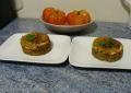 Recette Dukan : Tarte tatin à la tomate ananas aux herbes et carrés frais