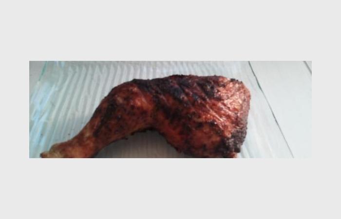 Rgime Dukan (recette minceur) : Cuisses de poulet marines au barbecue #dukan https://www.proteinaute.com/recette-cuisses-de-poulet-marinees-au-barbecue-8368.html