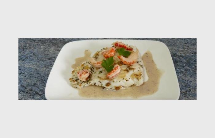 R�gime Dukan (recette minceur) : Pav� de cabillaud aux �crevisses � la vanille #dukan https://www.proteinaute.com/recette-pave-de-cabillaud-aux-ecrevisses-a-la-vanille-8384.html