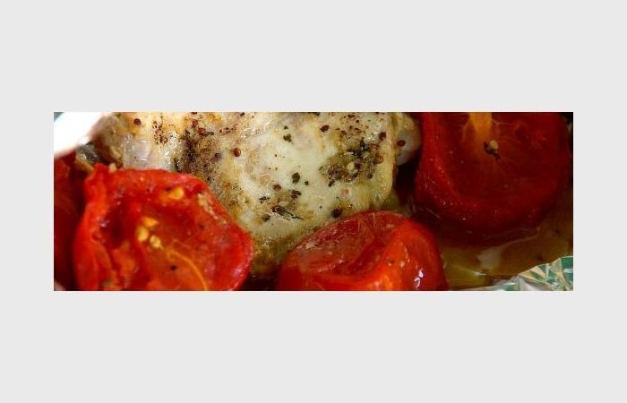 R�gime Dukan (recette minceur) : Poulet � la tomate et � l'ail au barbecue #dukan https://www.proteinaute.com/recette-poulet-a-la-tomate-et-a-l-ail-au-barbecue-8388.html
