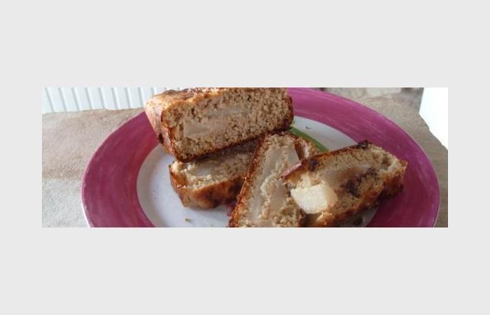 Régime Dukan (recette minceur) : Cake poire #dukan https://www.proteinaute.com/recette-cake-poire-8397.html