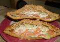 Recette Dukan : Pita saumon concombre