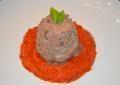 Recette Dukan : Viande sauce poivrons rouges