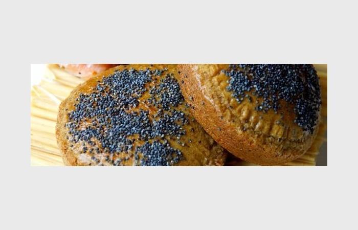 R�gime Dukan (recette minceur) : Buns au pavot #dukan https://www.proteinaute.com/recette-buns-au-pavot-8446.html