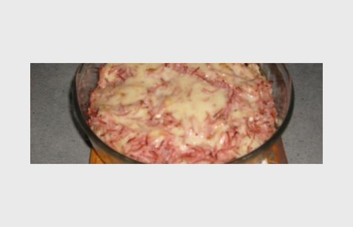 Rgime Dukan (recette minceur) : Gratin de chou-fleur aux lamelles de jambon sauce bchamel #dukan https://www.proteinaute.com/recette-gratin-de-chou-fleur-aux-lamelles-de-jambon-sauce-bechamel-8476.html