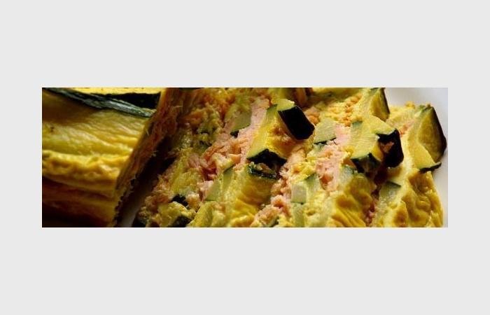 Rgime Dukan (recette minceur) : Terrine courgette saumon (entre froide) #dukan https://www.proteinaute.com/recette-terrine-courgette-saumon-entree-froide-8483.html