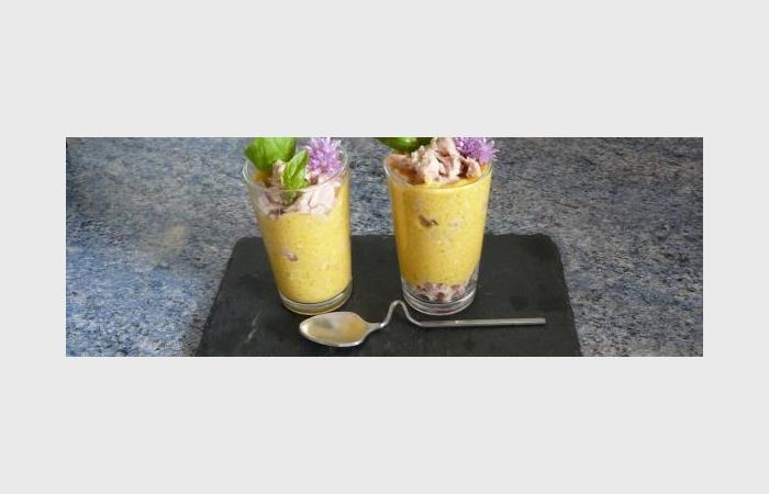 Rgime Dukan (recette minceur) : Verrines de poivron jaune au thon #dukan https://www.proteinaute.com/recette-verrines-de-poivron-jaune-au-thon-8517.html