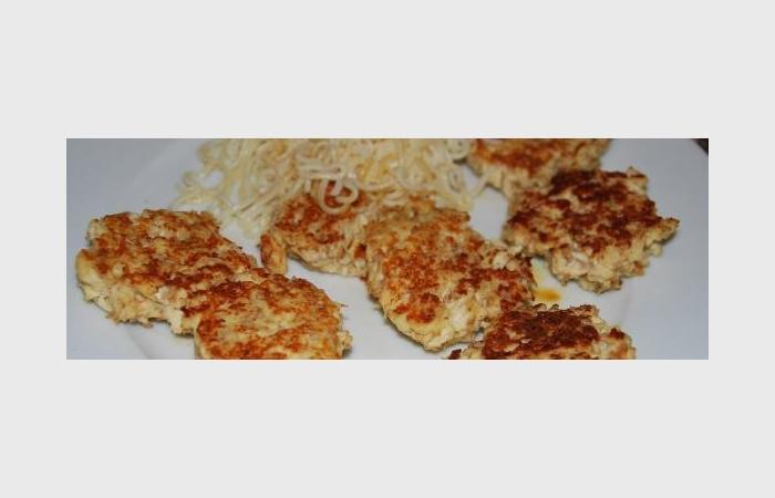 Rgime Dukan (recette minceur) : Croquettes de poulet #dukan https://www.proteinaute.com/recette-croquettes-de-poulet-8557.html