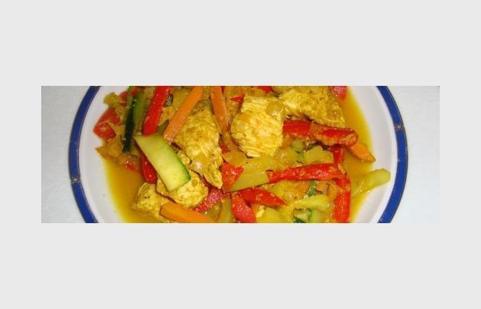 R�gime Dukan (recette minceur) : Poel�e Sumatra #dukan https://www.proteinaute.com/recette-poelee-sumatra-8562.html