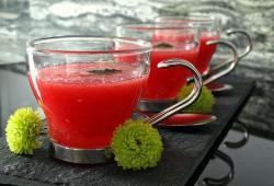 Recette Dukan : Soupe fraiche de pastèque et menthe