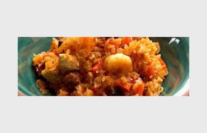 R�gime Dukan (recette minceur) : Jambalaya #dukan https://www.proteinaute.com/recette-jambalaya-8638.html