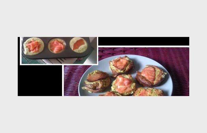 Rgime Dukan (recette minceur) : Courg'izz au coeur tendre et saumon #dukan https://www.proteinaute.com/recette-courg-izz-au-coeur-tendre-et-saumon-8698.html