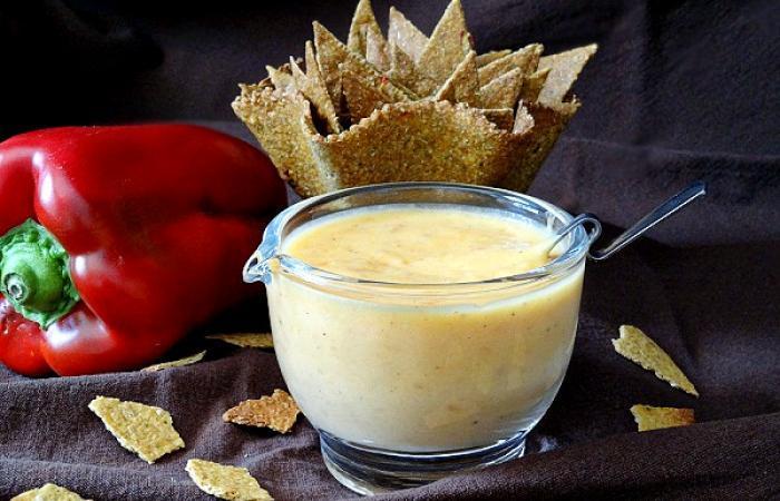 Régime Dukan (recette minceur) : Sauce fromagère pour nachos #dukan https://www.proteinaute.com/recette-sauce-fromagere-pour-nachos-8707.html
