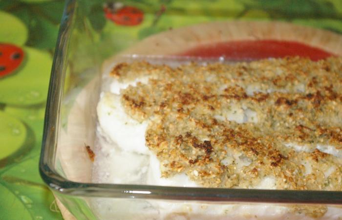 R�gime Dukan (recette minceur) : Dos de Cabillaud Cro�te Citron / S�same #dukan https://www.proteinaute.com/recette-dos-de-cabillaud-croute-citron-sesame-873.html