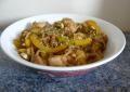 Recette Dukan : Wok de poulet sauté aux nouilles de konjac et légumes