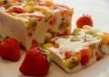 Recette Dukan : Terrine Tutti Frutti (au tofu soyeux sans oeuf)
