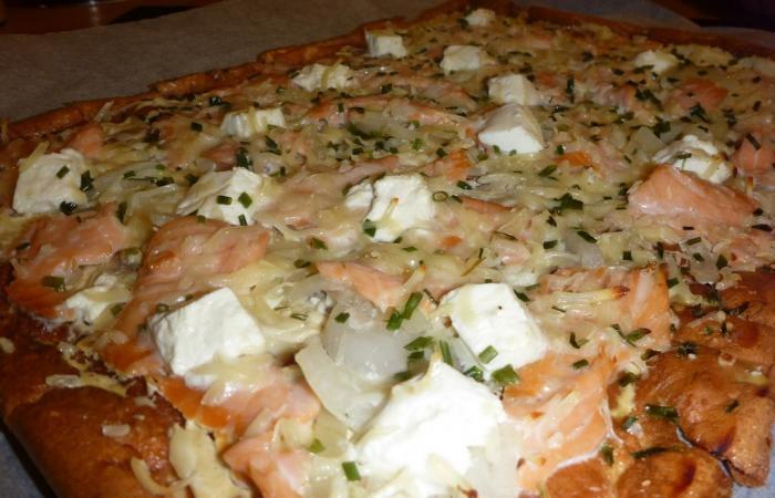 R�gime Dukan (recette minceur) : Pizza de la mer #dukan https://www.proteinaute.com/recette-pizza-de-la-mer-8841.html