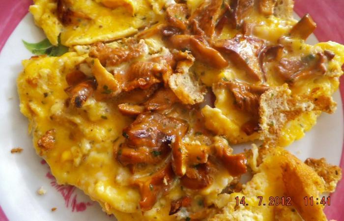 Rgime Dukan (recette minceur) : Omelette aux girolles #dukan https://www.proteinaute.com/recette-omelette-aux-girolles-8845.html