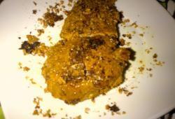 Recette Dukan : Noix de veau pan�e curry et son de bl�