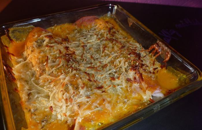 Endives au jambon au curcuma