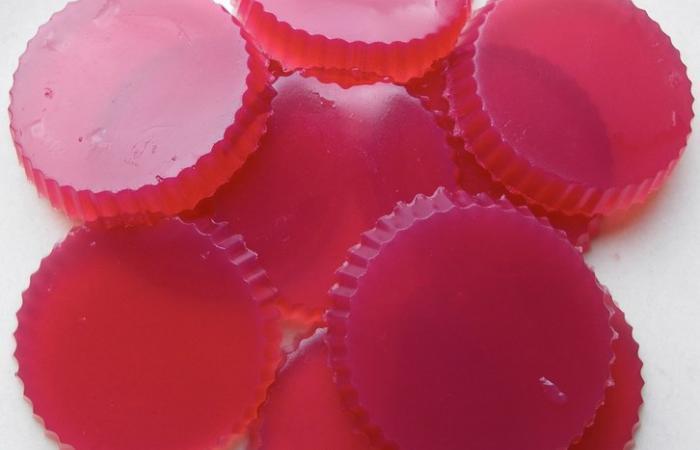 Bonbons g�lifi�s acidul�s