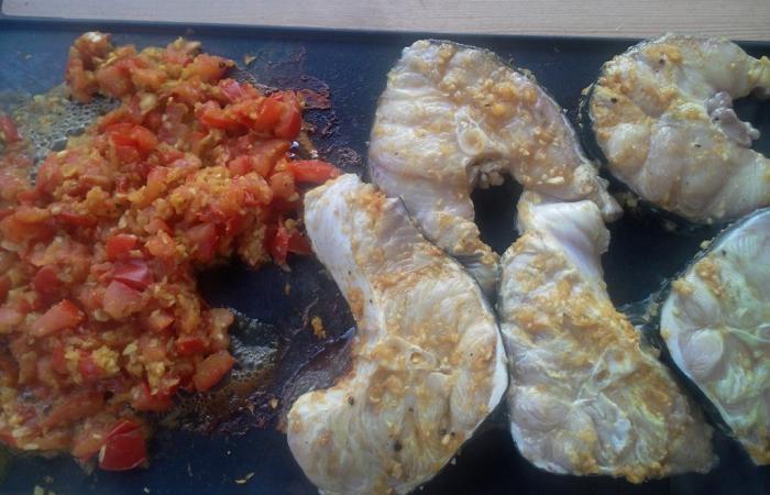 Régime Dukan (recette minceur) : Requin mariné à l'orientale (et cuit à la plancha) #dukan https://www.proteinaute.com/recette-requin-marine-a-l-orientale-et-cuit-a-la-plancha-8959.html