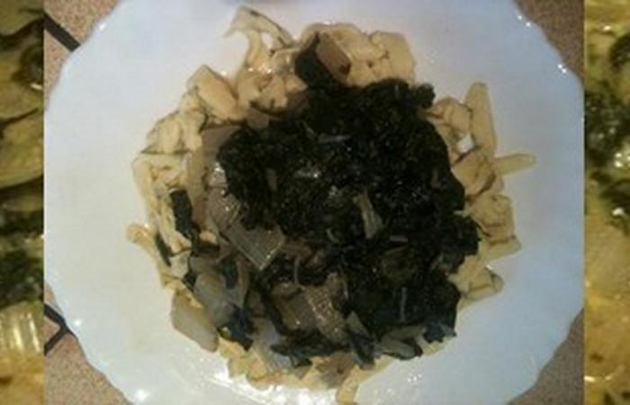 R�gime Dukan (recette minceur) : Tagliatelles aux blettes #dukan https://www.proteinaute.com/recette-tagliatelles-aux-blettes-8993.html