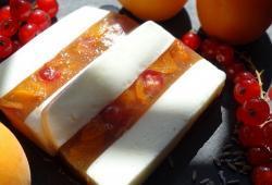 Recette Dukan : Fondant provençal aux abricots en gelée de verveine