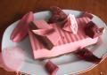 Recette Dukan : Bavaroise framboise/chocolat a dguster doucement...