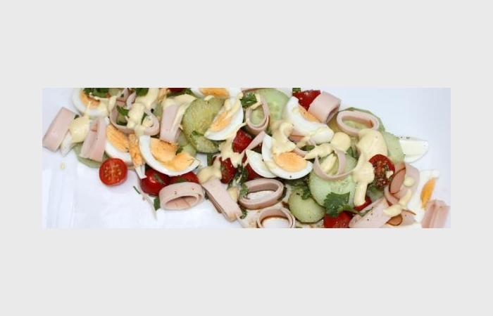 Rgime Dukan (recette minceur) : Salade fracheur express #dukan https://www.proteinaute.com/recette-salade-fraicheur-express-9109.html