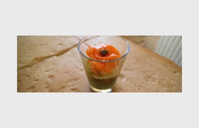 Régime Dukan (recette minceur) : Verrines terre et mer #dukan https://www.proteinaute.com/recette-verrines-terre-et-mer-9143.html