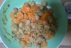 Recette Dukan : Curry de carottes-champignon et thon