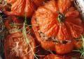 Recette Dukan : Tomates coeur de boeuf farcies à la moutarde et au Romarin