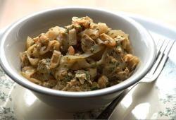 Recette Dukan : Tagliatelles de konjac persillade au miso et tofu soyeux